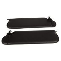 Rugged Ridge 13313.09 Black Sun Visor Kit for 1997-2002 Jeep Wrangler TJ