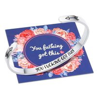 M MOOHAM You Funking Got This Bracelet Inspirational Gifts for Women Friends Birthday Christmas