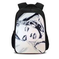 Womens Marilyn Monroe Backpack Laptop Bag Back to School