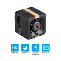 Mini Hidden Camera Spy Camera, CHSMONB 1080P HD Nanny Cam Surveillance Camera with Night Vision and Motion Detection for Indoor Home Security Monitoring and Outdoor Use