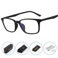 GQUEEN Blue Light Blocking Computer Glasses,Anti Glare Eye Fatigue with TR90 Matte Frame Transparent Lens,GQ61