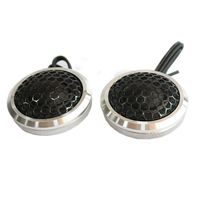 Car Tweeter Speaker Silk Dome Tweeters Audio Component Tweeters Premium Speaker System 1-Inch Tweeter Kit Original Sound Playback Simple to Install