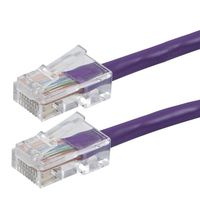 Buhbo 4 ft Cat5E UTP Ethernet Network Non Booted Cable, Purple
