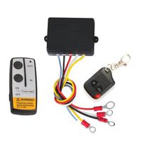 Winch Wireless Remote Control Set For Truck Jeep Atv 12V Car Cordless 50Ft Auto