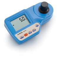 Hanna Instruments HI96728 Nitrate Portable Photometer with Sample Cuvettes, 7-19/32" Length x 4-3/32" Width x 2-11/16" Height, 0.0 - 30.0mg/L, 0.1mg/L Resolution, 9V Battery