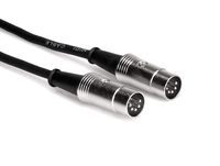 Hosa MID-525 Serviceable 5-Pin DIN to Serviceable 5-Pin DIN Pro MIDI Cable, 25 Feet