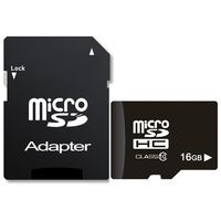 Professional Micro SD 16GB Cards , Hamaker Class 10 Micro SD Memory Card high speed with SD Adapter for phone (16GB)