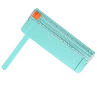 Work4U 9 Inch Paper Trimmer, A5 Portable Scrapbooking Trimmer, Green