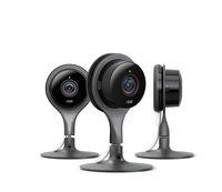Nest Security Camera, Keep an Eye On What Matters to You, from Anywhere, for Indoor Use (3-Pack)...