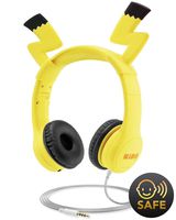 Kids Headphones with VoliBolt Ears, Mumba Wired Over-Ear Headphones with Music Sharing Function, 85dB Volume Limited Hearing Protection,Safe Food Grade Material, 3.5mm Jack (HS01) Headset for Children