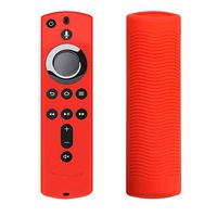 Fire TV Stick 4K with Alexa Voice Remote, Player Player Streaming - Remote Cover (Red)