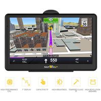 GPS Navigation for Car, 7 Inch Car GPS Navigation System 8GB Touch Screen Vehicle GPS Navigator with Lifetime Map Update