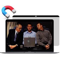 MacBook Pro 15.4 inch Privacy Screen Protector, for Late 2016 Model with Touch bar, 2 Way Antiglare Privacy Screen, Adhesive Free, Easy Installation & Removal with Built-in Magnetic Strip