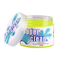 XQJY Keyboard Cleaning mud,Slime Dust Cleaner, Magic Cleaning Gel for Keyboard Phone Laptop Car Interior etc Super Clean Cleaning Mud.160G (Yellow)