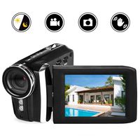 Vmotal Video Camera 1080P Camcorder Vlogging Camera for YouTube, Digital Camera Recorder 270 Degree Rotation Flip Screen with IR Night Vision
