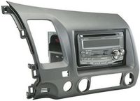 Scosche HA1561DGB Single or Double Din Installation Dash Kit for 2006-UP Honda Civic (Gray)