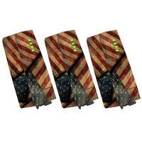 MightySkins Skin Compatible with Parrot Anafi Drone Battery (3 Pack) - Vintage American | Protective, Durable, and Unique Vinyl wrap Cover | Easy to Apply, Remove, and Change Styles | Made in The USA
