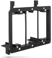 Low Voltage Mounting Bracket (3 Gang - 5 Pack), Fosmon Low Voltage Mounting Bracket (Mounting Screws Included) for Telephone Wires, Network Cables, HDMI, Coaxial, and Speaker Cables