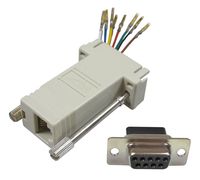 Allen Tel Products ATDB9F-8 9-Pin DB, 8-Conductor, Jack To Female Data Adapter Kit