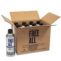 Free All Deep Penetrating Oil - Free Rusted and Frozen Parts - Silicone-Free and Body Shop Safe, 12 Count