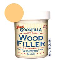 Water-Based Wood & Grain Filler -Maple//Pine - 8oz - by Goodfilla | Replace Every Filler & Putty | Repairs, Finishes & Patches | Paintable, Stainable, Sandable & Quick Drying (8 oz, Maple/Birch/Pine)