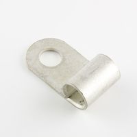 1/0 Ga. Flag Ring Terminals, 3/8" Stud (1 per Pack)