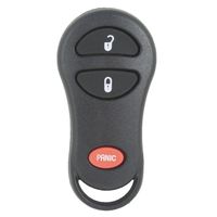Keyless2Go New Keyless Entry 3 Button Remote Car Key Fob Replacement for Select Chrysler Town & Country, Voyager, Dodge Durango, Caravan, Dakota, RAM Pickup, Plymouth Voyager Vehicles That Use FCC GQ43VT17T