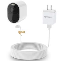 TIUIHU Power Adapter and 30ft/9m Power Cable for Arlo Pro 3, Arlo Ultra,Suitable for Indoor and Weatherproof Outdoor, Efficient Power Supply