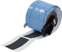 Brady PSPT-375-2-BK-R BMP61, BMP71 and TLS 2200Series PermaSleeve Heat-Shrink Polyolefin Tubing, Fits 124 AWG, 0.645" Width, Black (Pack of 70)