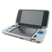 Silicone Case for New Nintendo 2DS XL, Protective Cover Skins for New Nintendo 2DS LL - White