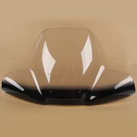 XFMT 2-Tone Large ATV Motorcycle Windshields Windscreen Screen Protector Fit For Harley Polaris Arctic Cat Honda Yamaha Can Am Kawasaki