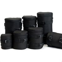 Safrotto Camera Photographic Accessory Nylon Black Camera Lens Case Bag for DSLR Camera Item E10/E9x13/E11/E12/E10X16/E17N/E18 (9x13cm)