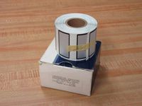 Brady CL-317-969-BK I.D. PRO Plus, LS2000 and BradyMarker XC Plus 1.625" Width x 0.75" Height, B-969 Metallized Polyester, Matte Finish Silver with 1/16" Black Border Label (250 per Roll)