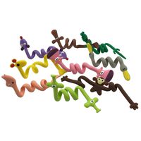 Mziart 9-Pack Reusable Cable Tie Cord Organizer Earphone Wrap Winder/Fixer Holder/cord Manager/cable Winder, 10 Inch, Assorted Colors