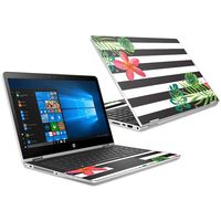 MightySkins Skin Compatible with HP Pavilion x360 15.6" (2018) - Tropical Stripes | Protective, Durable, and Unique Vinyl Decal wrap Cover | Easy to Apply, Remove, and Change Styles | Made in The USA