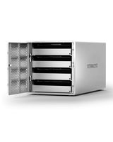 Yottamaster Aluminum Alloy 4 Bay 3.5 Inch USB3.0 RAID External HDD Array Enclosure SATA3.0 Support 4 x 10TB & UASP -Silver