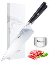 Damascus Chef Knife- MAD SHARK Pro Kitchen Knives 8 Inch Chef's Knife, Best Quality Damascus Steel Knife with Ergonomic Handle, Razor Sharp, Best Choice for Home Kitchen & Restaurant