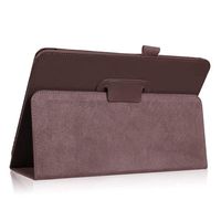 Sammid Tab S4 10.5 Case, SM-T830 SM-T835 Premiun Leather Stand Full Body Protective Cover Lightweight Slimshell Smart Stand Cover for Galaxy Tab S4 10.5 - Brown