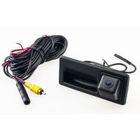 Backup Camera with Tailgate Handle for Universal Monitors (RCA),Rear View reverse parking Camera for VW Jetta SE/Jetta MK6 TIGUAN/Touareg VW Passat B5/B6/B7,3C B7/ Sharan Touran Golf 6 Plus