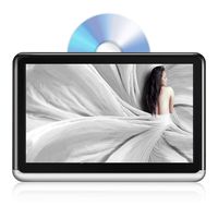 DDAUTO Tablet Android 6.0 Portable DVD Player 10.1 inch IPS Touch Screen Car Headrest Multimedia Monitor, Bluetooth 4.0, Built-in 4500mAh Battery, Supports HDMI Output, FM, WiFi