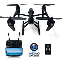FPV Drone with Camera Live Video 1080P HD for Adults Beginners, 4K RC Quadcopter Drone Alloy 2.4G WiFi App-Controlled, Altitude Hold, Headless Mode, Gravity Control, Long Flight Time 25 Mins