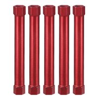 uxcell Hex Aluminum Standoff Spacer Column M3x55mm,for RC Airplane,FPV Quadcopter,CNC,Red,5pcs