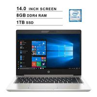 2019 Premium HP ProBook 440 14 Inch HD Business Laptop (Intel Core i5-8265U up to 3.90 GHz, 8GB DDR4 RAM, 1TB SSD, WiFi, Bluetooth, HDMI, Windows 10 Pro) (Silver)