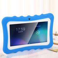 Zerone Kids Tablet, 7in Touch Screen Tablet PC 8GB WiFi Learning 1024 x 600 Android 5.1 Stand Eyes Protection (US Plug-Blue)