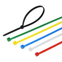 YESTOO 8 Inch Heavy Duty Self Locking Nylon Cable Zip Ties 150 Pieces Six Color