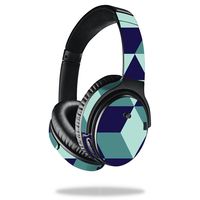 MightySkins Skin Compatible with Bose QuietComfort 35 Headphones - Geo Tile | Protective, Durable, and Unique Vinyl Decal wrap Cover | Easy to Apply, Remove, and Change Styles | Made in The USA