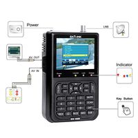 Satellite Signal Detector, KKmoon SATLINK WS6906 3.5in LCD Display Data Digital Satellite Signal Finder Meter