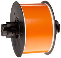 Brady B30C-1125-595-OR 100' Length x 1.125" Width, B-595 Vinyl, Orange BBP31 Indoor/Outdoor Tape