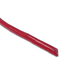 Electriduct 1/4" Spiral Cable Wrap Polyethylene Expandable Abrasion Protector Wire Sleeve - 50 Feet - Red