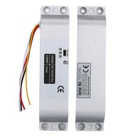 MOUNTAINONE DC 12V Fail Safe Electric Drop Bolt Lock for Door Access Control Security Lock Door